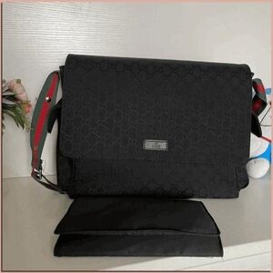 GUCCI GG Supreme Diaper Shoulder Bag 211131